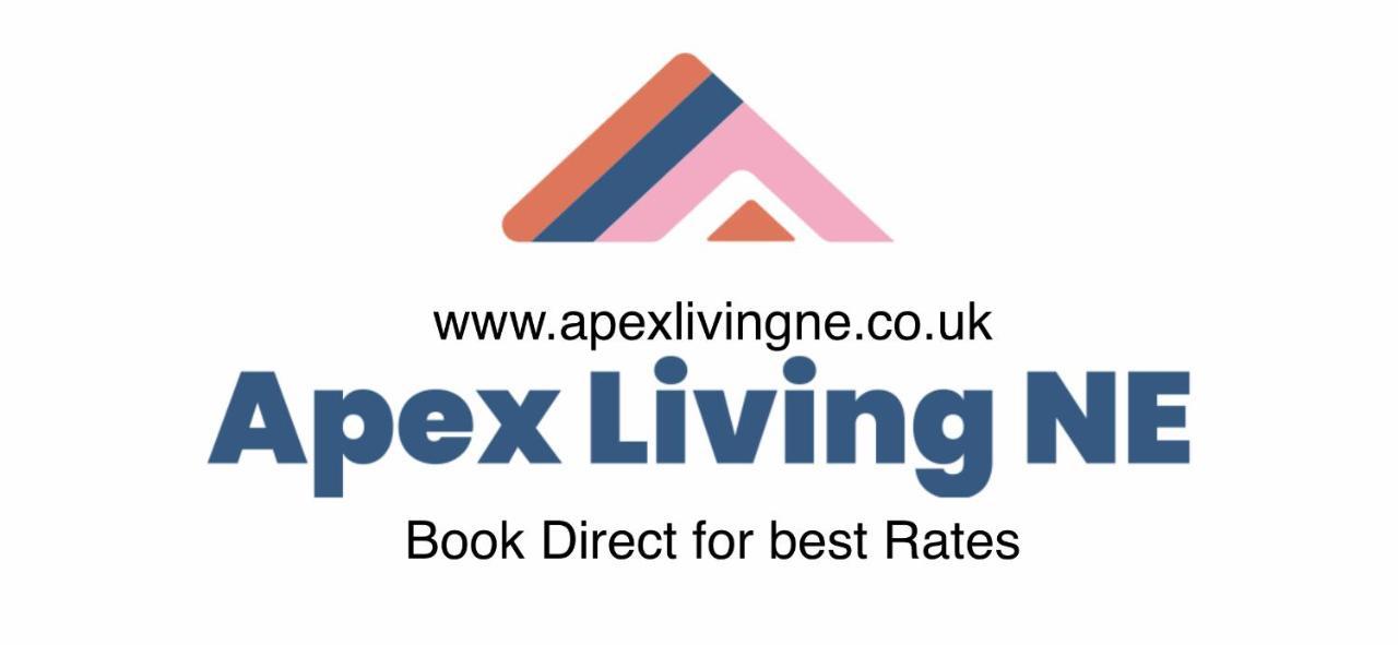 Apexlivingne - Luxury Balcony Apartment, Double Bed, Wifi Съндърланд Екстериор снимка